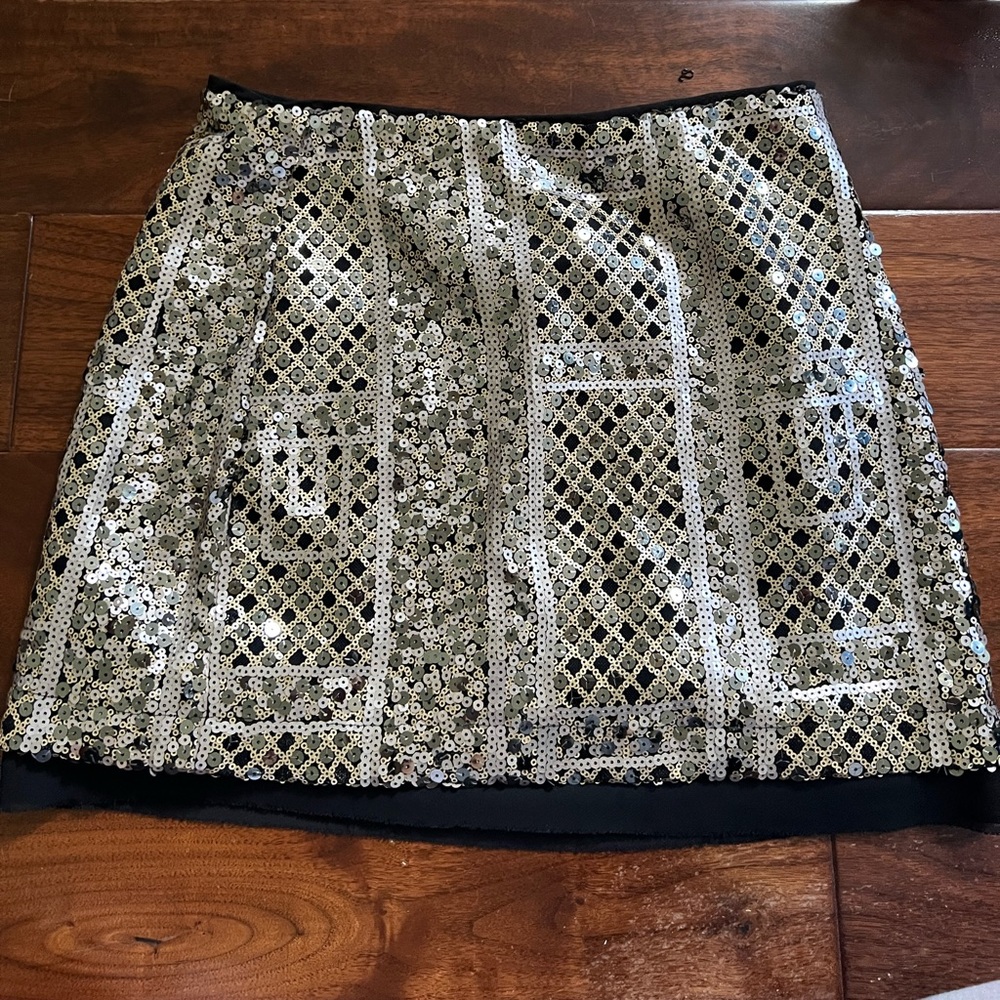 Sparkly Mini Skirt